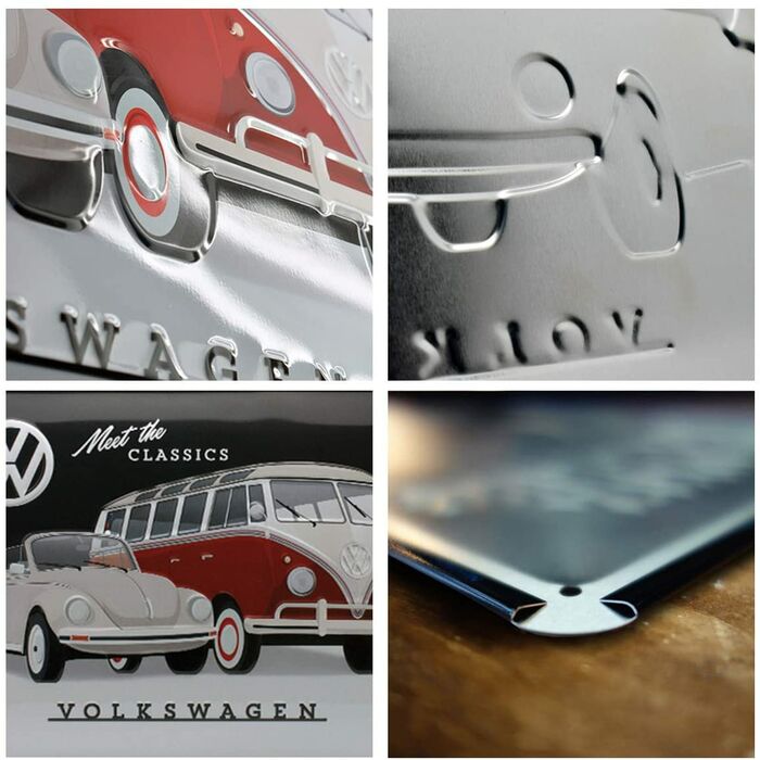 photo n°2 : Plaque Métal VW - Meet The Classics