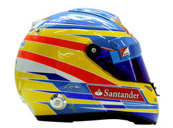 Casque FERRARI F. ALONSO 2013