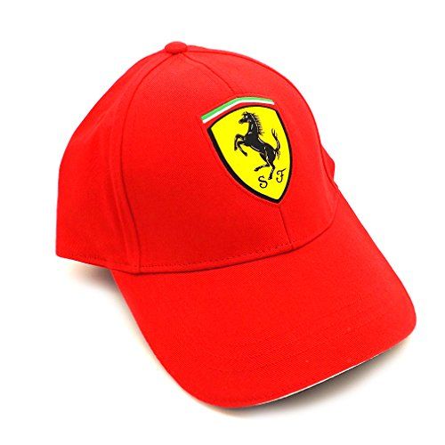 Casquette Officielle FERRARI Rouge de la Collection Officielle Ferrari