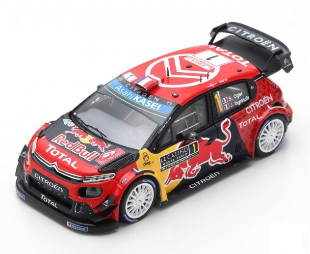 photo n°1 : CITROEN C3 WRC N°1 Winner Rallye Monte-Carlo 2019 S. Ogier