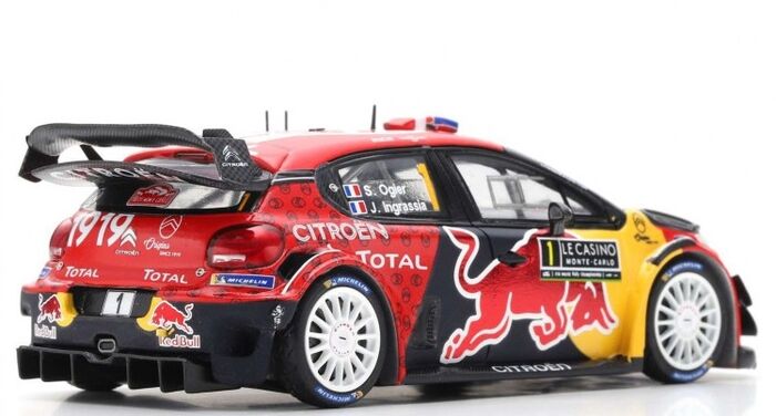 photo n°2 : CITROEN C3 WRC N°1 Winner Rallye Monte-Carlo 2019 S. Ogier