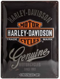 Plaque Métal HARLEY DAVIDSON