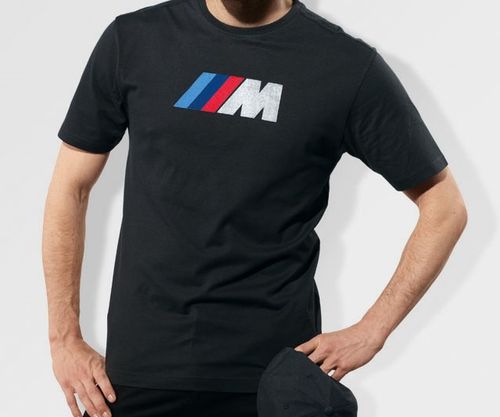 Tshirt Homme BMW M Anthracite en 100% Coton Collection Officielle BMW